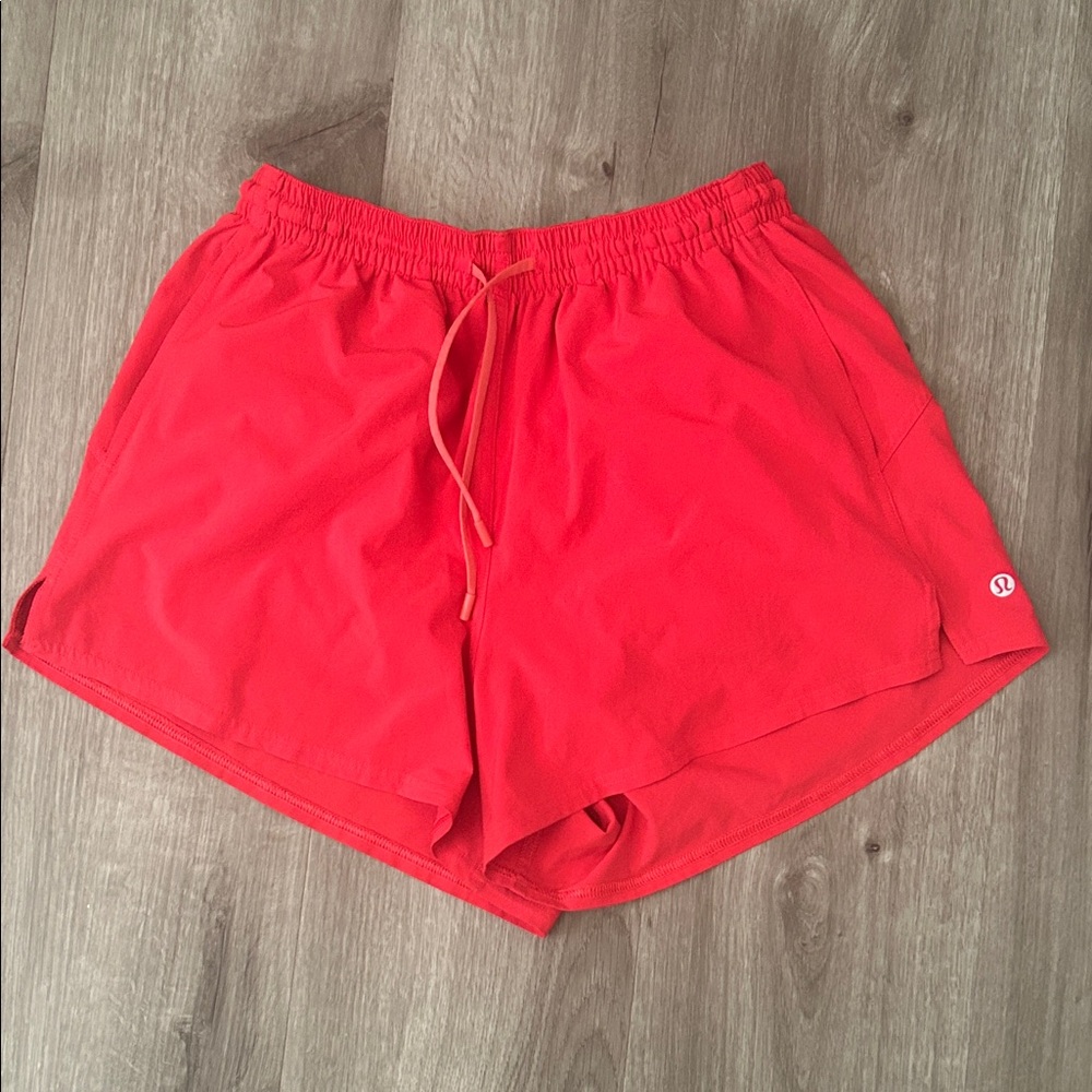 lululemon athletica Women's Vivid Red Athletic Shorts